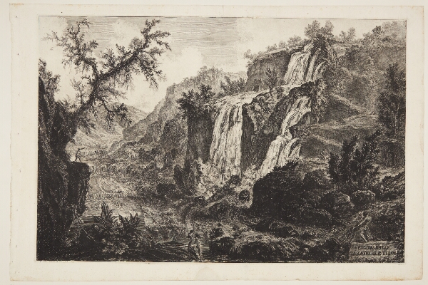 Giovanni Battista Piranesi, Det lille vandfald i Tivoli