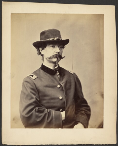 Alexander Gardner, [Portrait of an unknown officer]