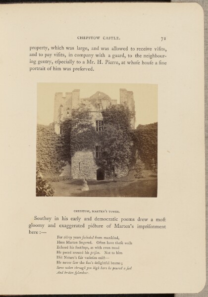 Francis Bedford, Chepstow Castle; Marten's Tower