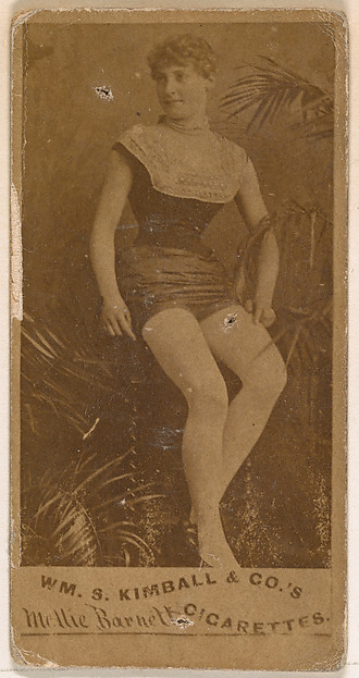William S. Kimball & Company, Millie Barnett, from the Actresses series (N203) issued by Wm. S. Kimball & Co.