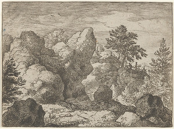 Allart van Everdingen, The Pointed Rock