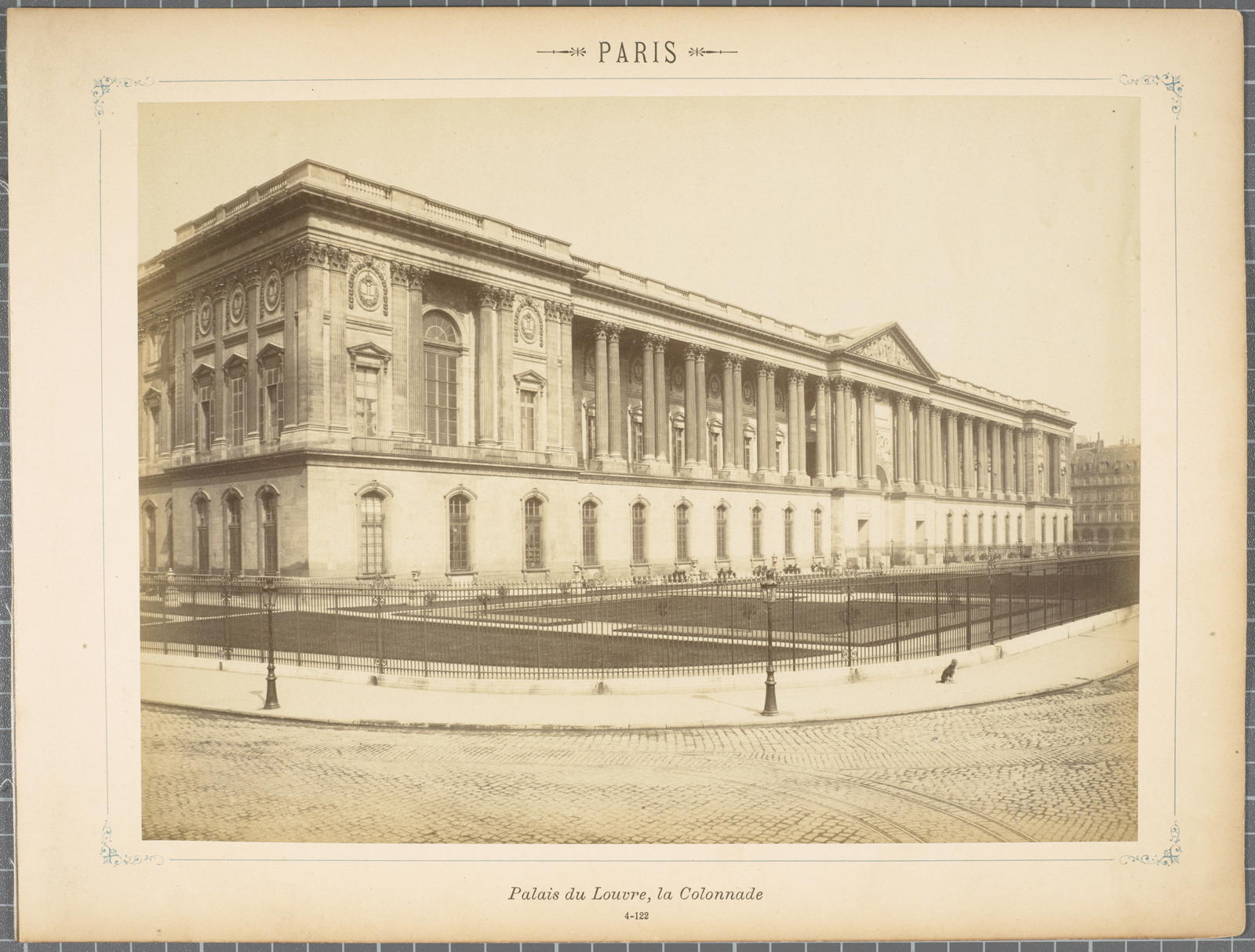 Desconegut, París. Palais du Louvre, la Colonnade