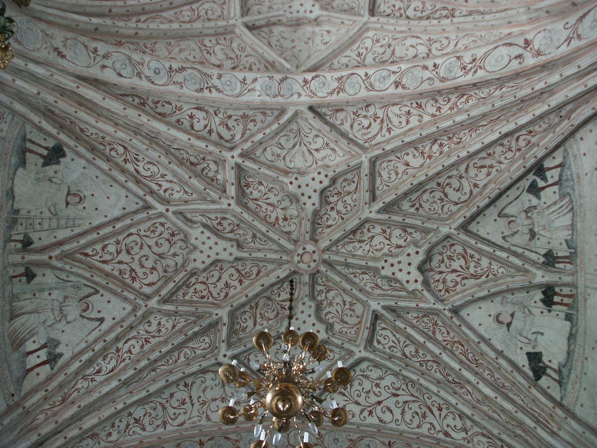 Johan Dellbeck, Innertaket i Bladåkers kyrka, Uppland