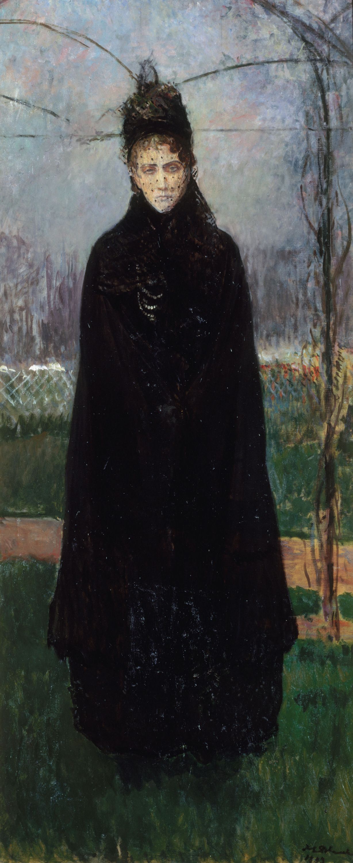Jacques-Émile Blanche, Portrait de la comtesse de Castiglione, née Virginia Oldoini (1835-1899)