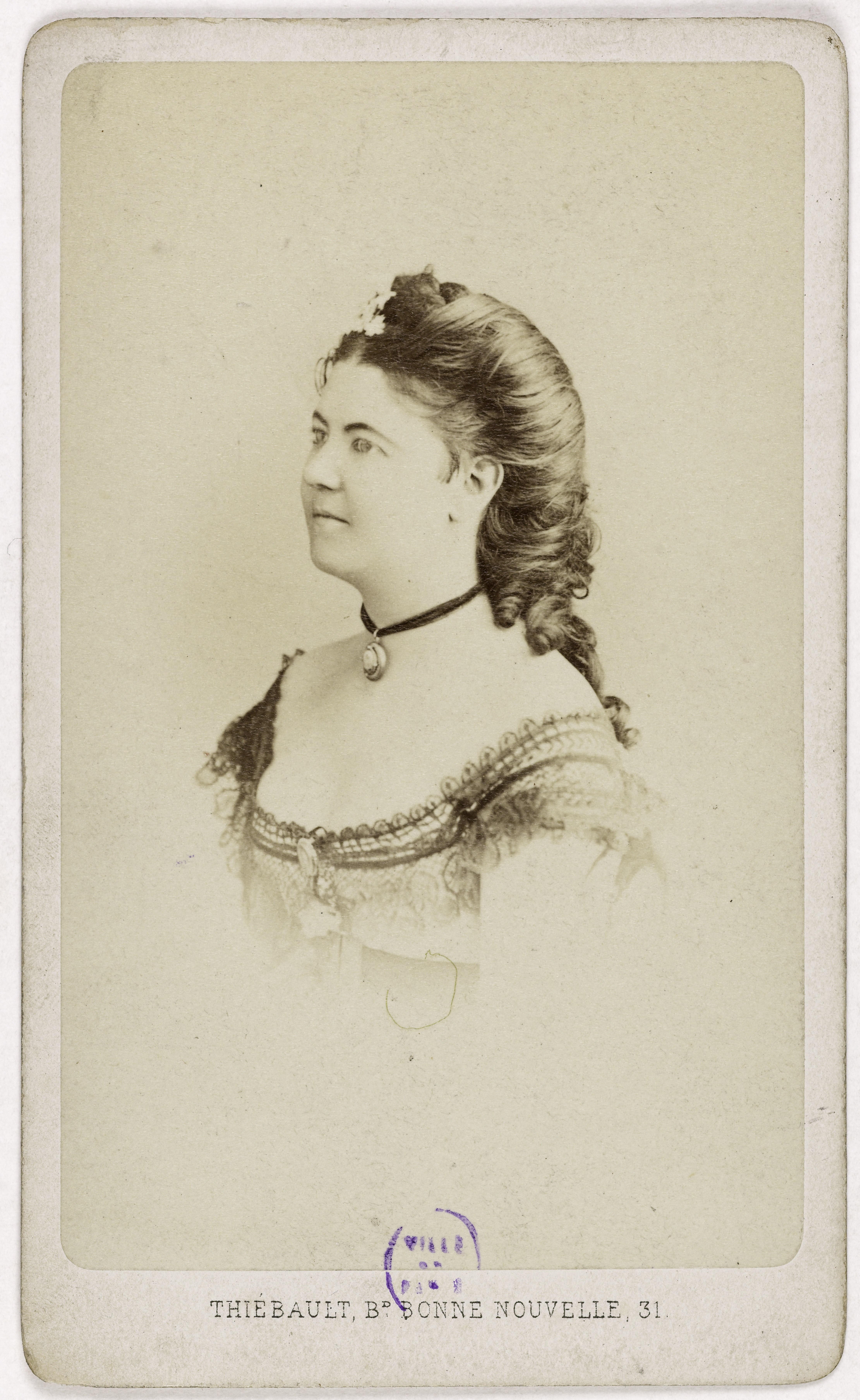 Bacard Fils, Portrait de Roussillon, (actrice)