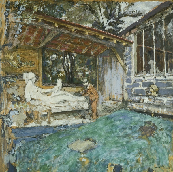 Edouard Vuillard, Maquette pour un portrait de Maillol