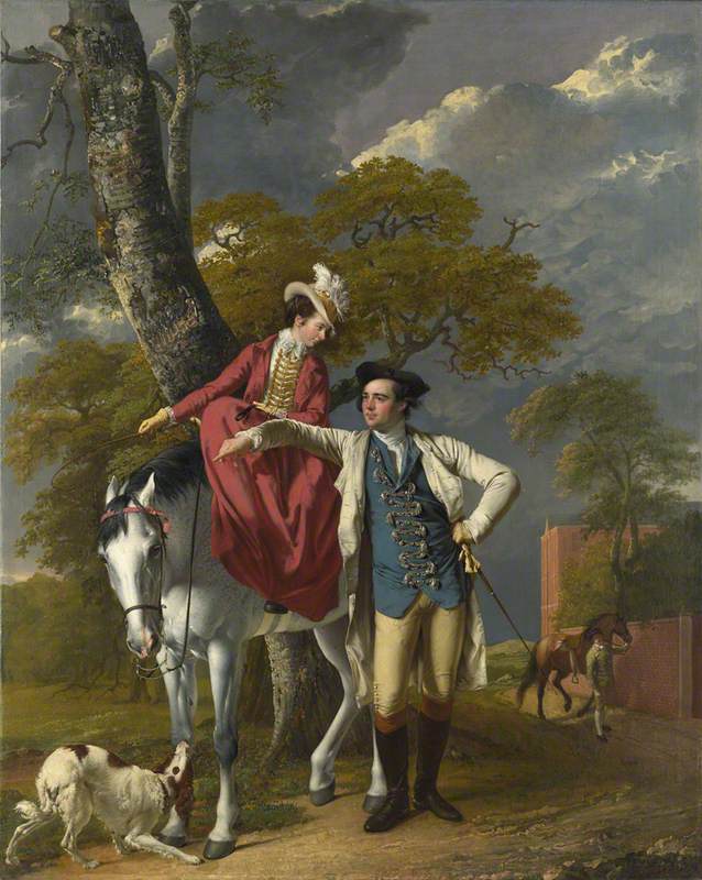 Joseph Wright of Derby, Mr and Mrs Thomas Coltman