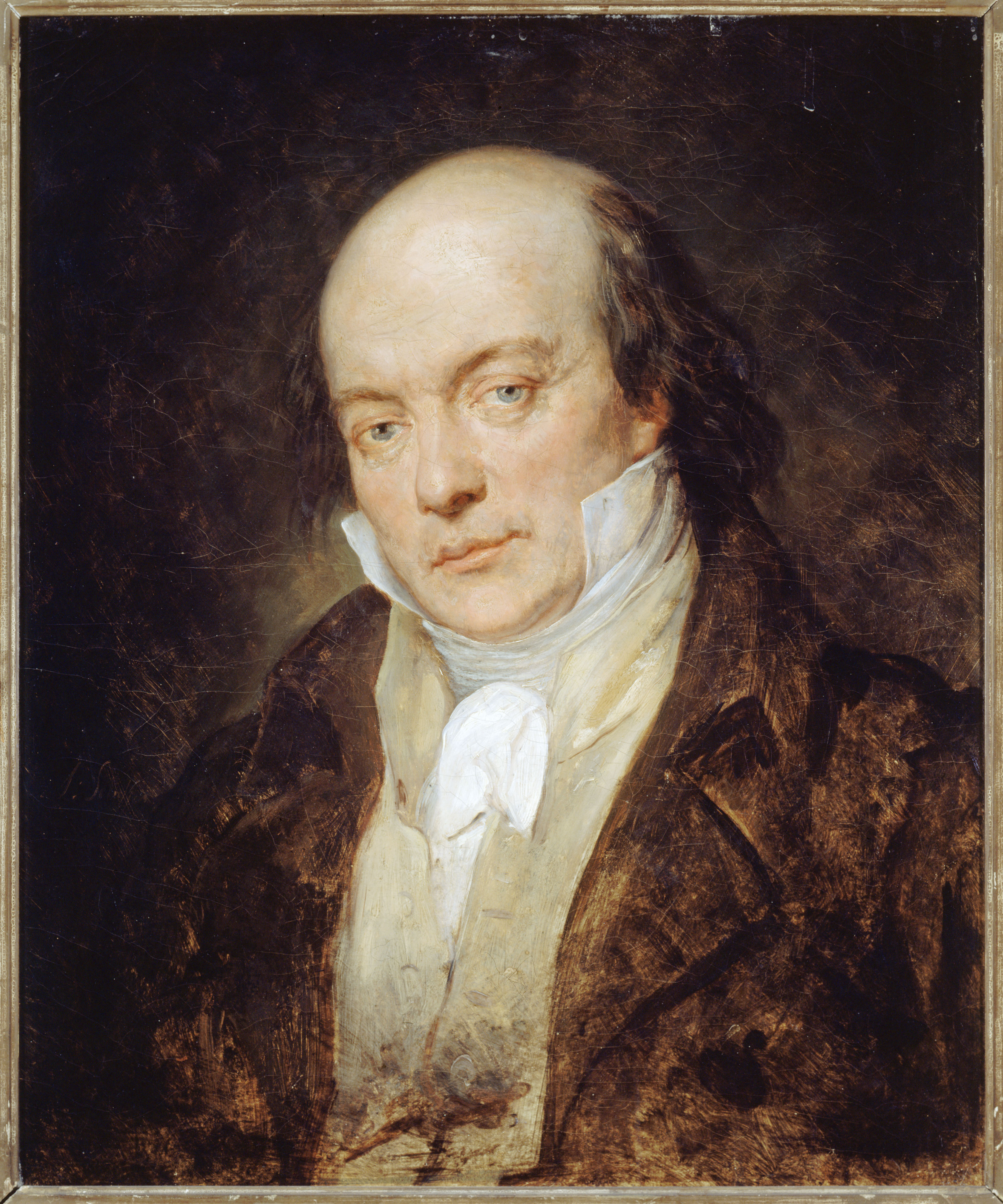 Ary Scheffer, Portrait de Pierre-Jean Béranger (1780-1857), poète-chansonnier.