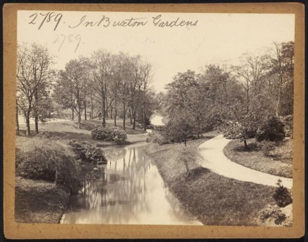 Francis Frith, In Buxton Gardens