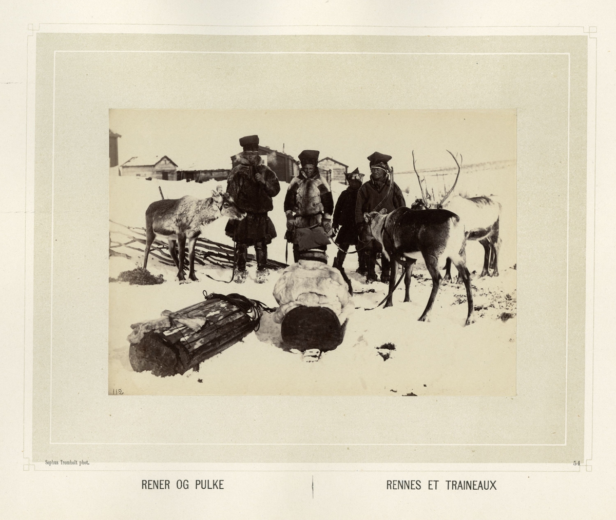 Sophus Tromholt, Billeder fra Lappernes Land/Tableaux du Pays des Lapons
