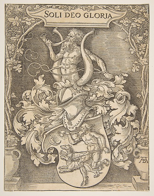 Albrecht Dürer, The Arms of Johann Tscherte
