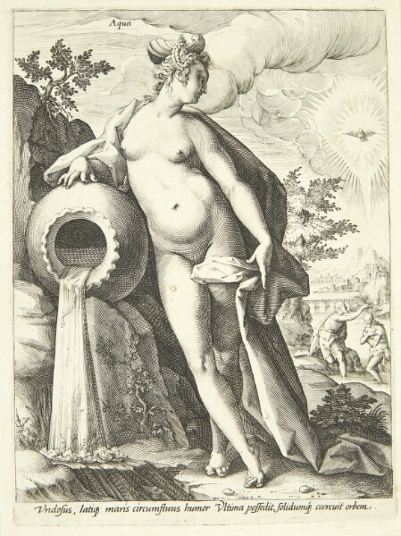 Hendrick Goltzius, Vand (Aqua)