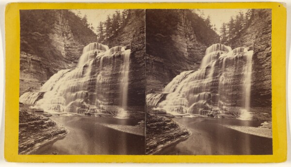 Edward and Henry T. Anthony & Co., Lucifer Fall, 230 feet high, Enfield Ravine, Ithaca, N.Y.