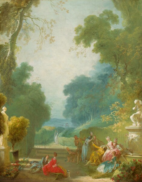 Jean Honoré Fragonard, A Game of Hot Cockles