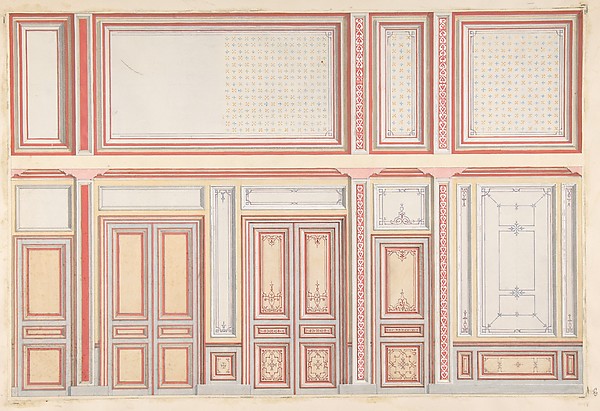 Jules-Edmond-Charles Lachaise, Two designs for wall panels