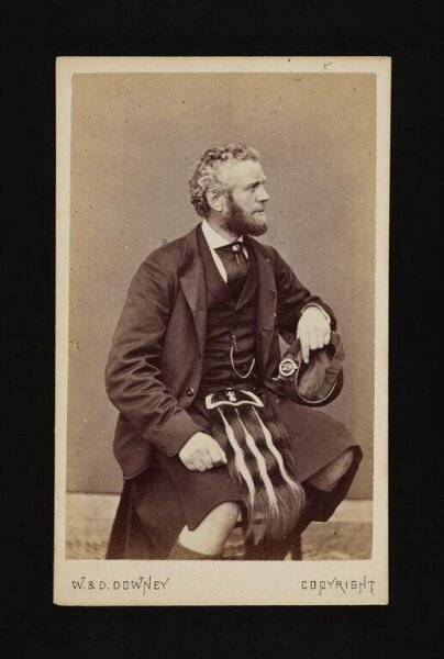 W. & D. Downey, A portrait of a man