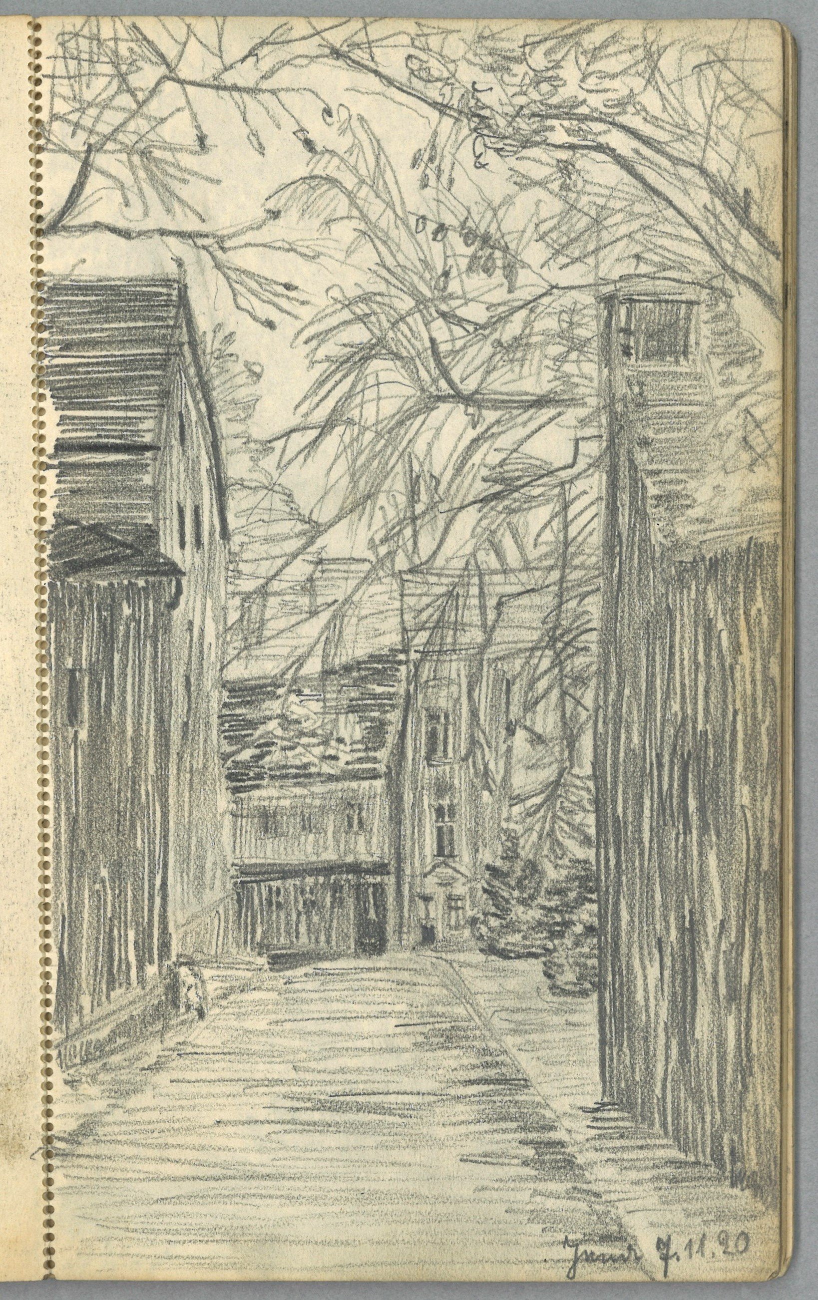 Margarete Wendel, Jena (Thüringen): Straßenansicht