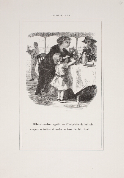 Lorenz Frølich, Le dejeuner