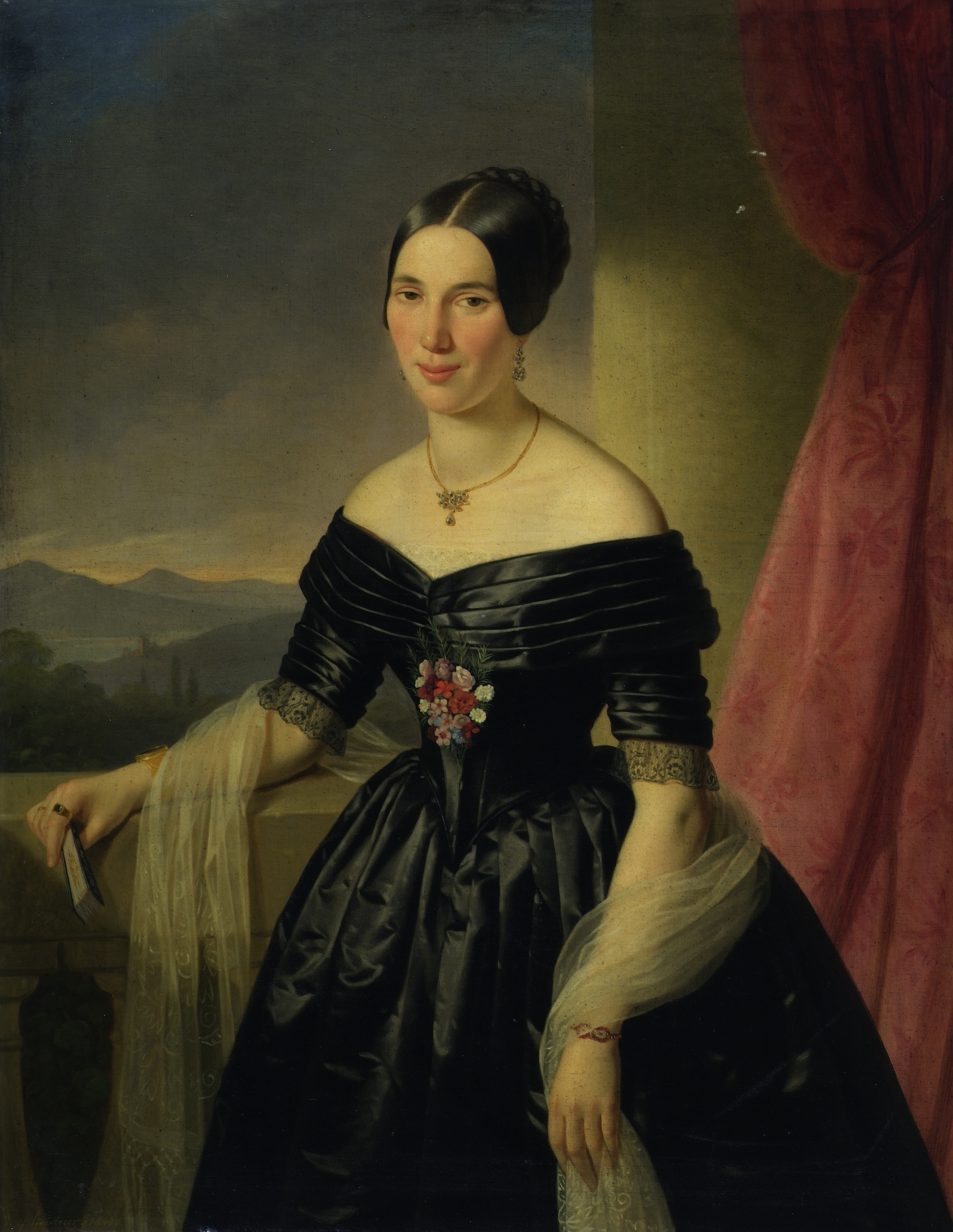 Josef Weidner, Damenbildnis