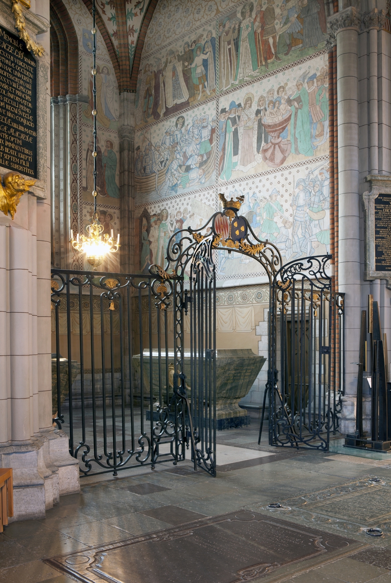 Olle Norling, Målningssvit i De Geerska koret från 1400-talets senare del, Uppsala domkyrka, Uppsala 2013
