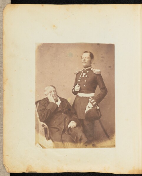 Jakob Höflinger, [Portrait of two men]