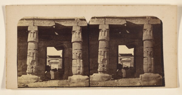 Francis Frith, [The Temple of Errebek. Thebes.]