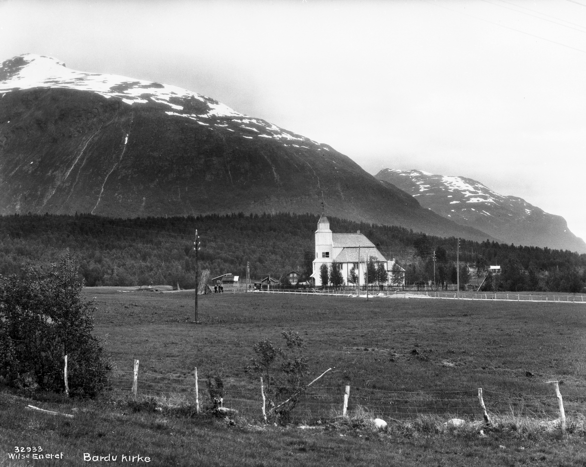 Anders Beer Wilse, Prot: Troms - Bardu kirke
