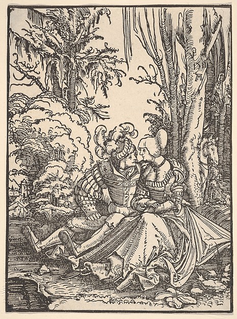 Albrecht Altdorfer, Pair of Lovers in the Forest