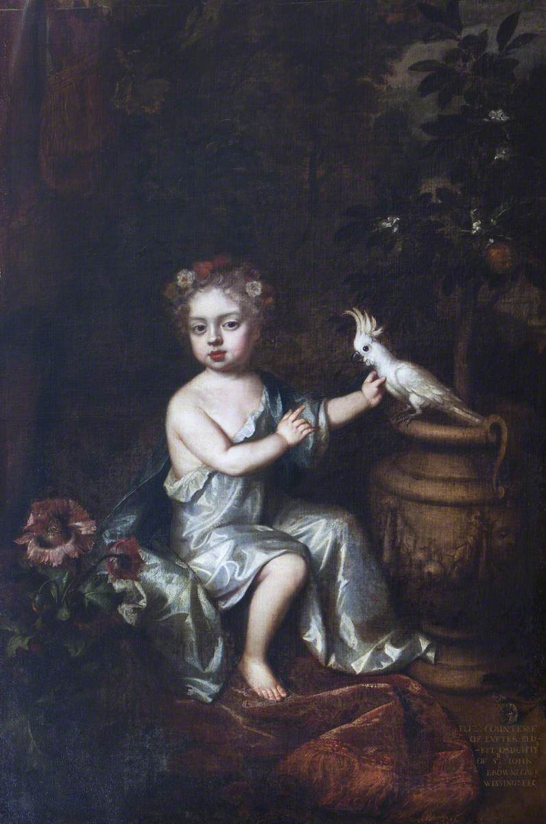 Willem Wissing, Elizabeth Brownlow, later Countess of Exeter (1681-1723) as a Child