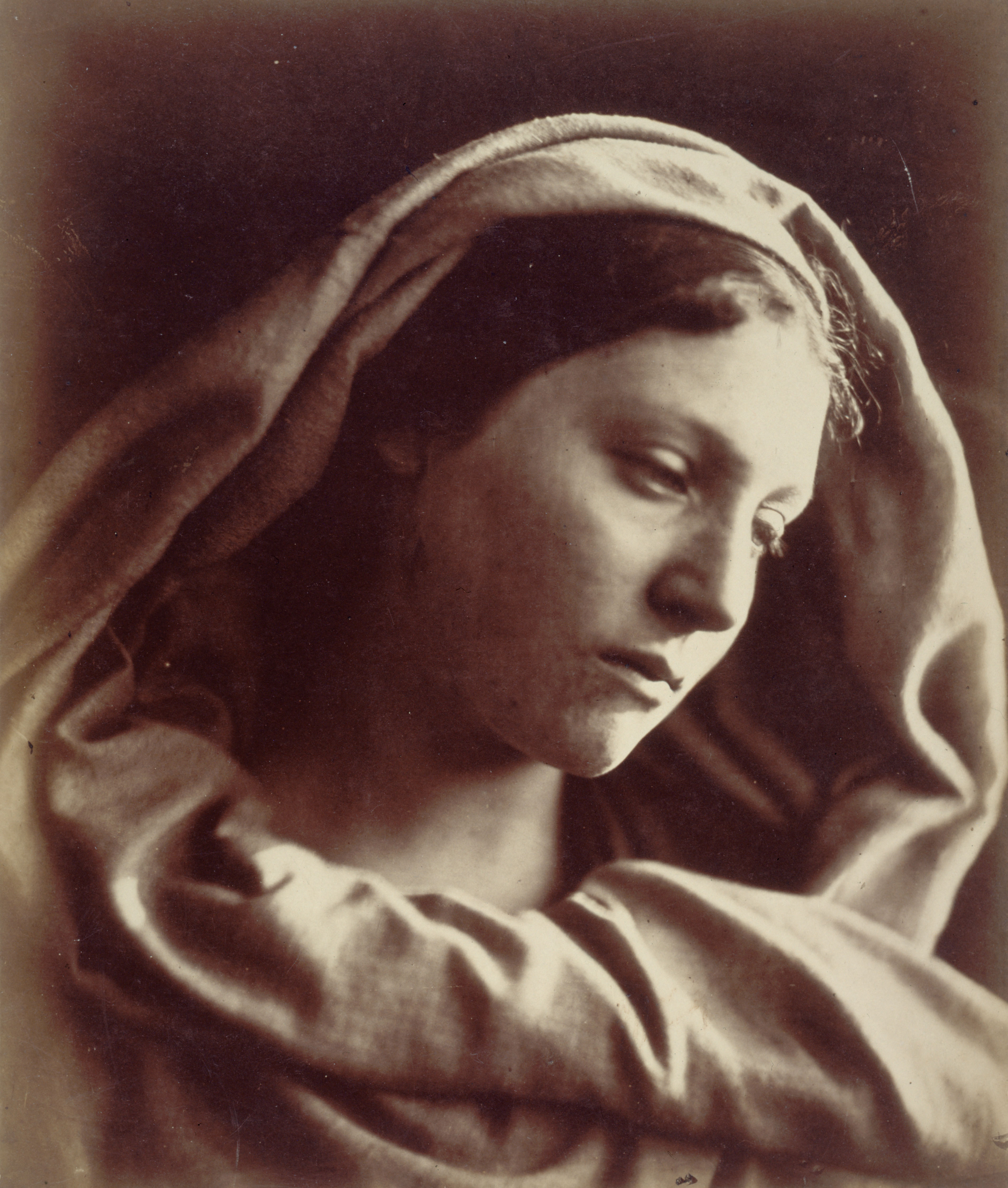 Julia Margaret Cameron, "Mary Mother" (Marie mère) Mary Ann Hillier