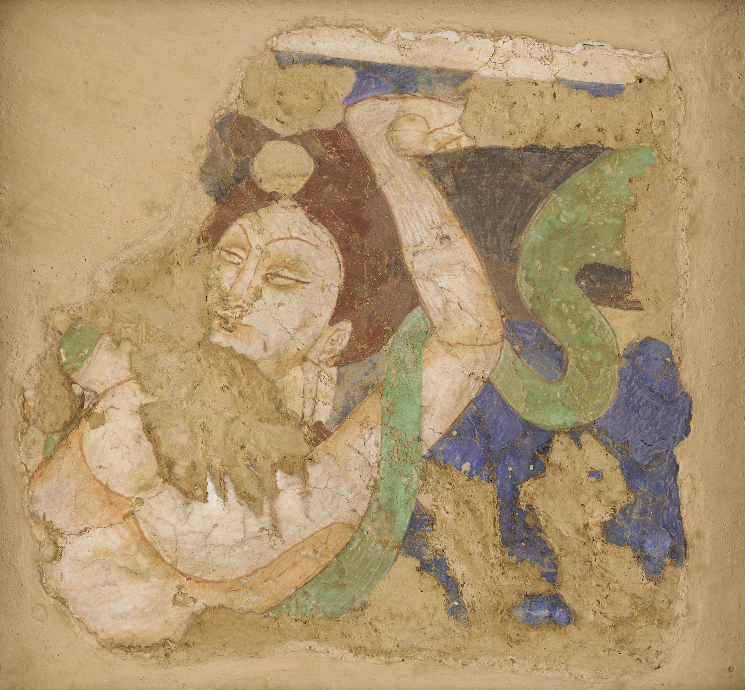 Unidentified, Apsara, from Cave 224