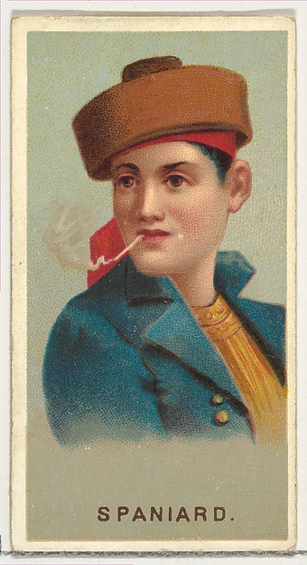 Allen & Ginter, Spaniard, from World's Smokers series (N33) for Allen & Ginter Cigarettes
