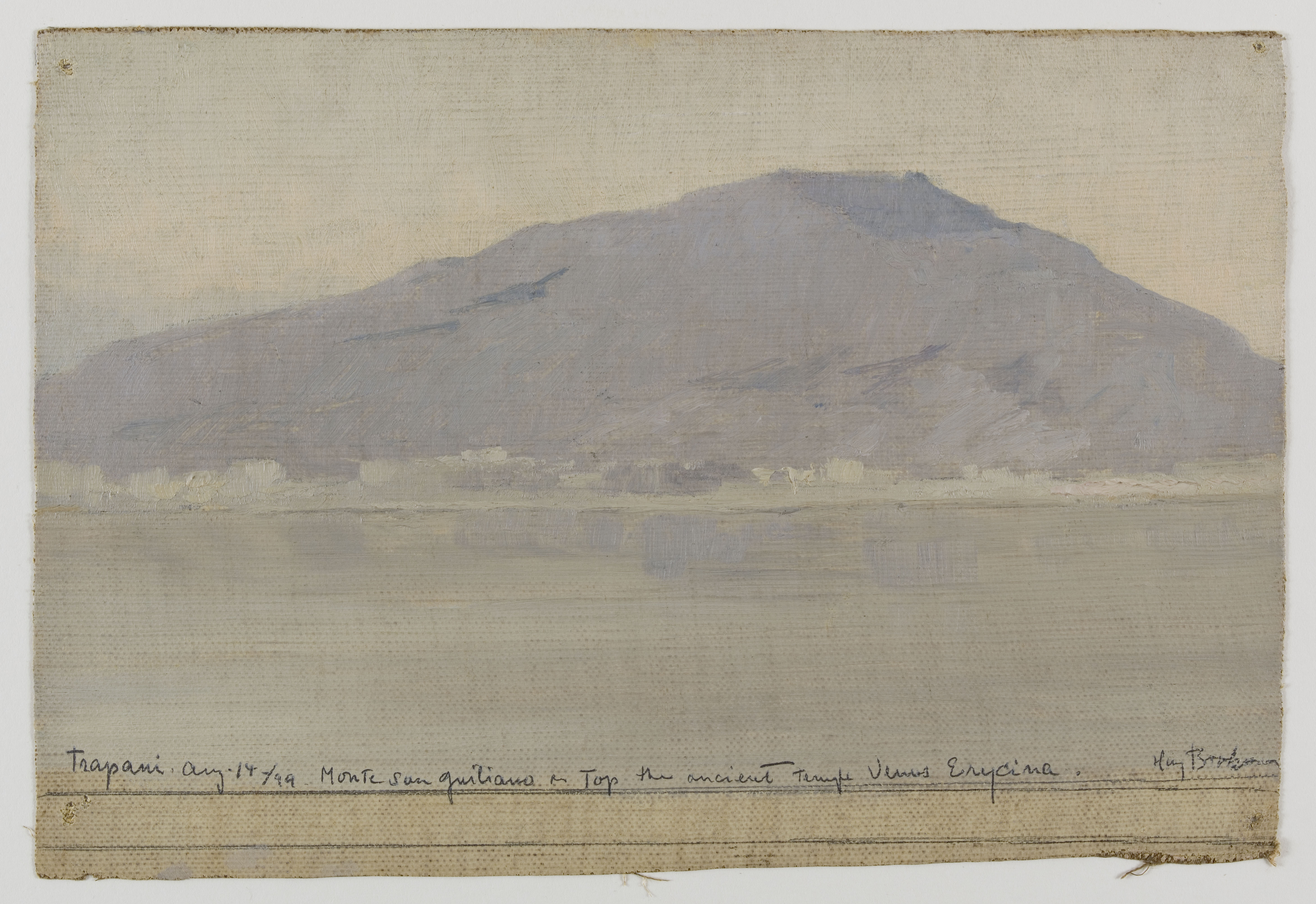 Henry Brokman, Trapani, Monte San Giuliano (Sicile)