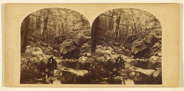 London Stereoscopic and Photographic Company, Indian Glen. Hudson River.