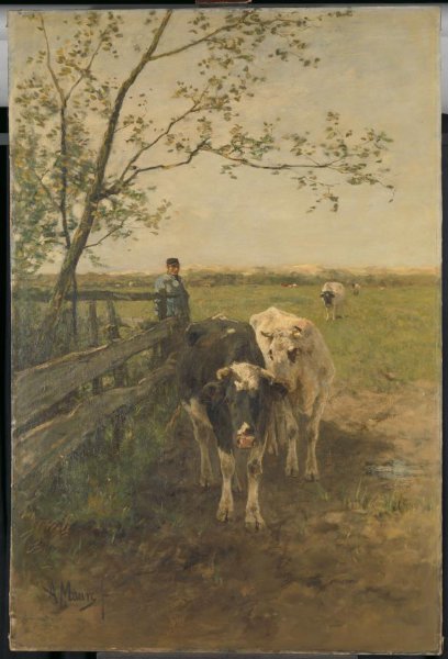 Anton Mauve, De melkbocht