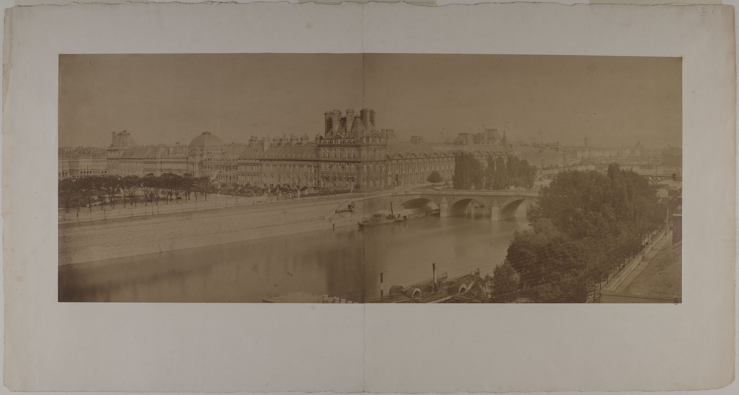 Anonyme, Les Tuileries, 1er arrondissement, Paris.