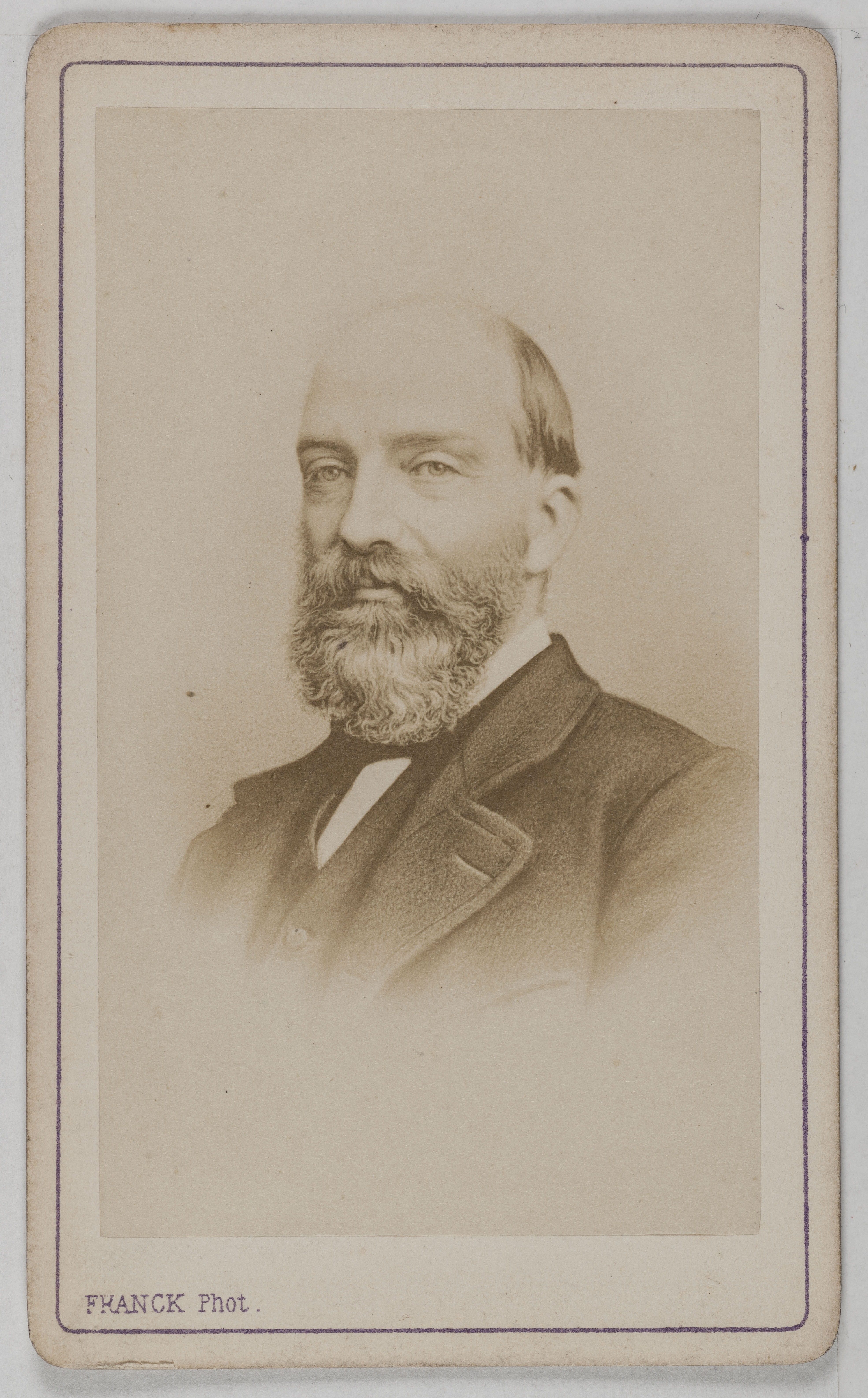 Franck, Portrait de François Ferdinand Philippe d'Orléans Joinville (prince de, 1818-1900)