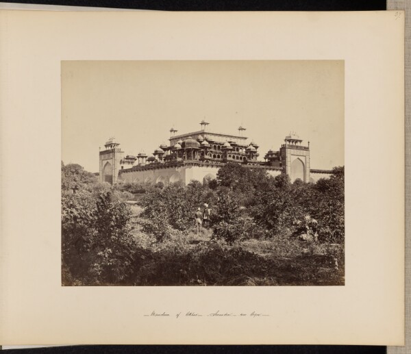 Samuel Bourne, Secundra; The Mausoleum of Akbar