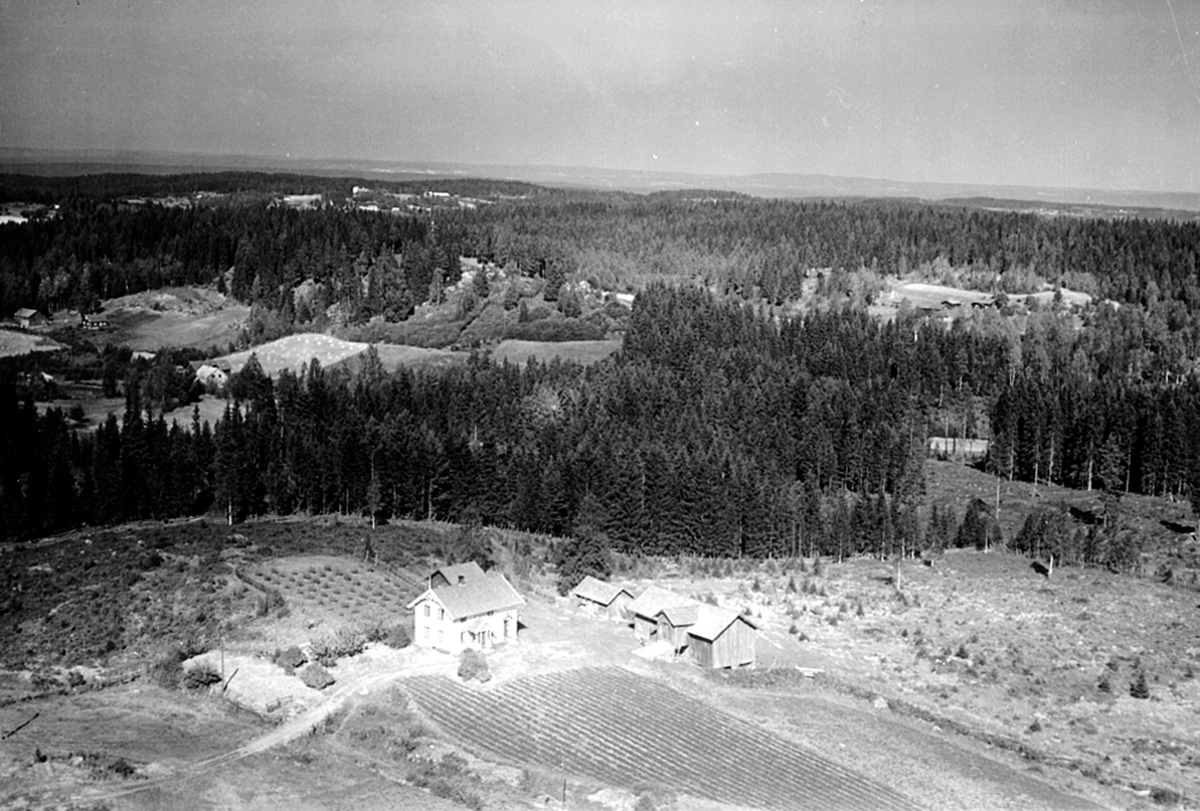Widerøes Flyveselskap A/S, FLYFOTO ØSTERHAGEN 374-5, VALLSET