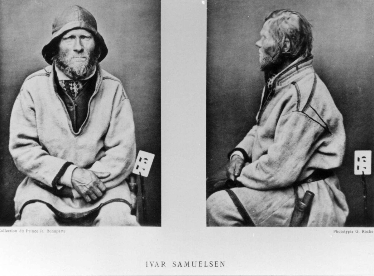 G. Roche, Roland Bonaparte sin samling. Ivar Samuelsen. Inngår i Bonapartes sameportretter som nr. 73. Bonaparte
