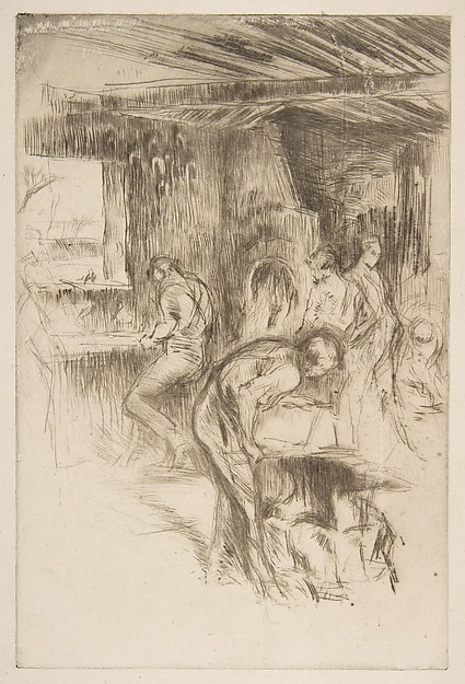 James McNeill Whistler, The Little Forge (The Little Forge, Liverpool)