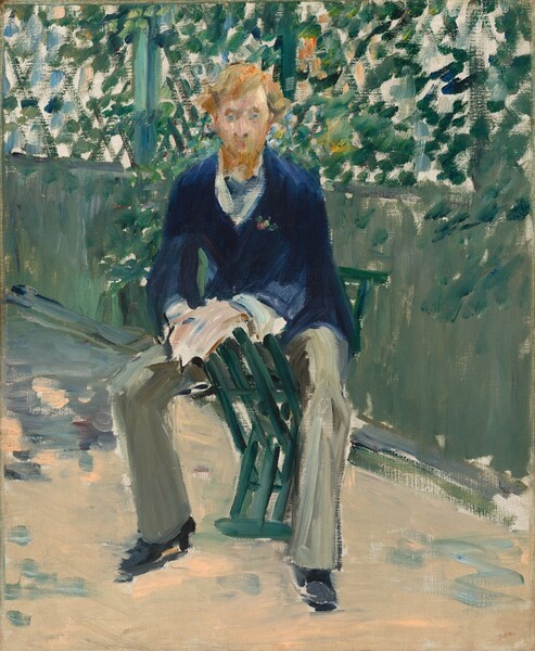 Edouard Manet, George Moore in the Artist's Garden