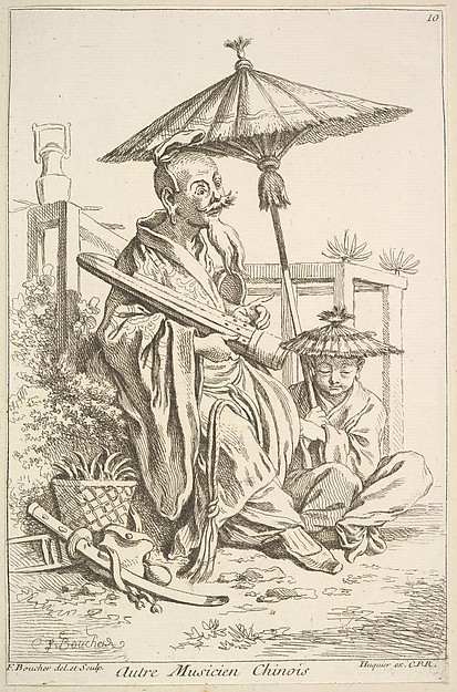 François Boucher, Another Chinese Musician
