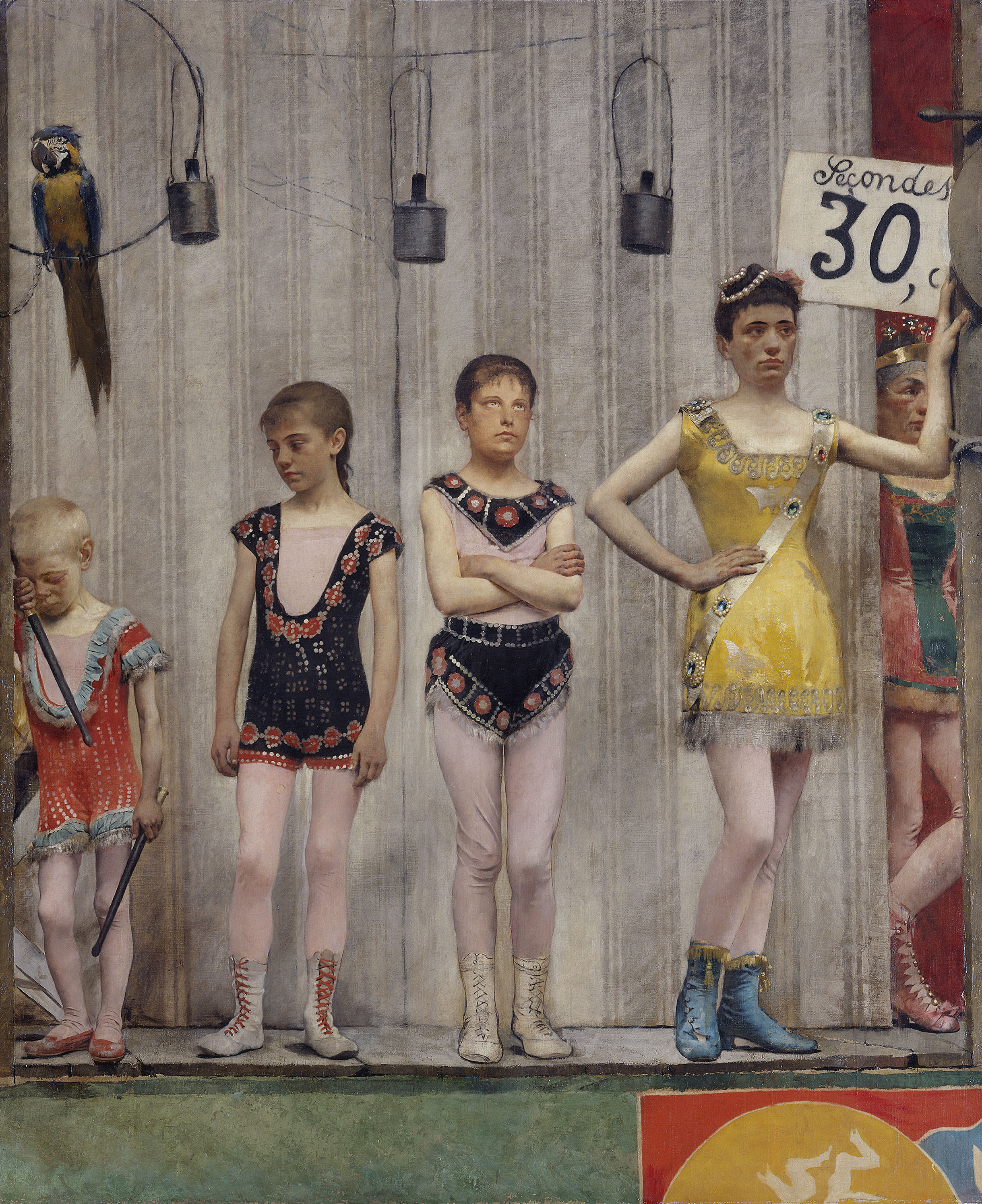 Fernand Pelez, Grimaces et misère - Les Saltimbanques (acrobates)