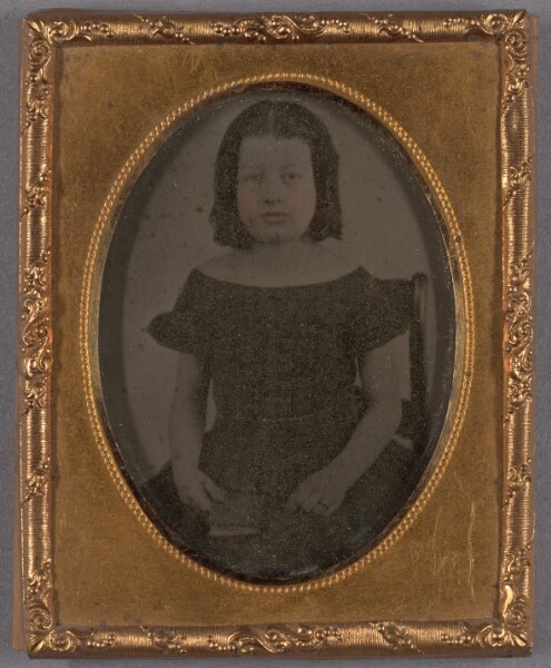 Unknown, [Portrait of a Seated Girl]