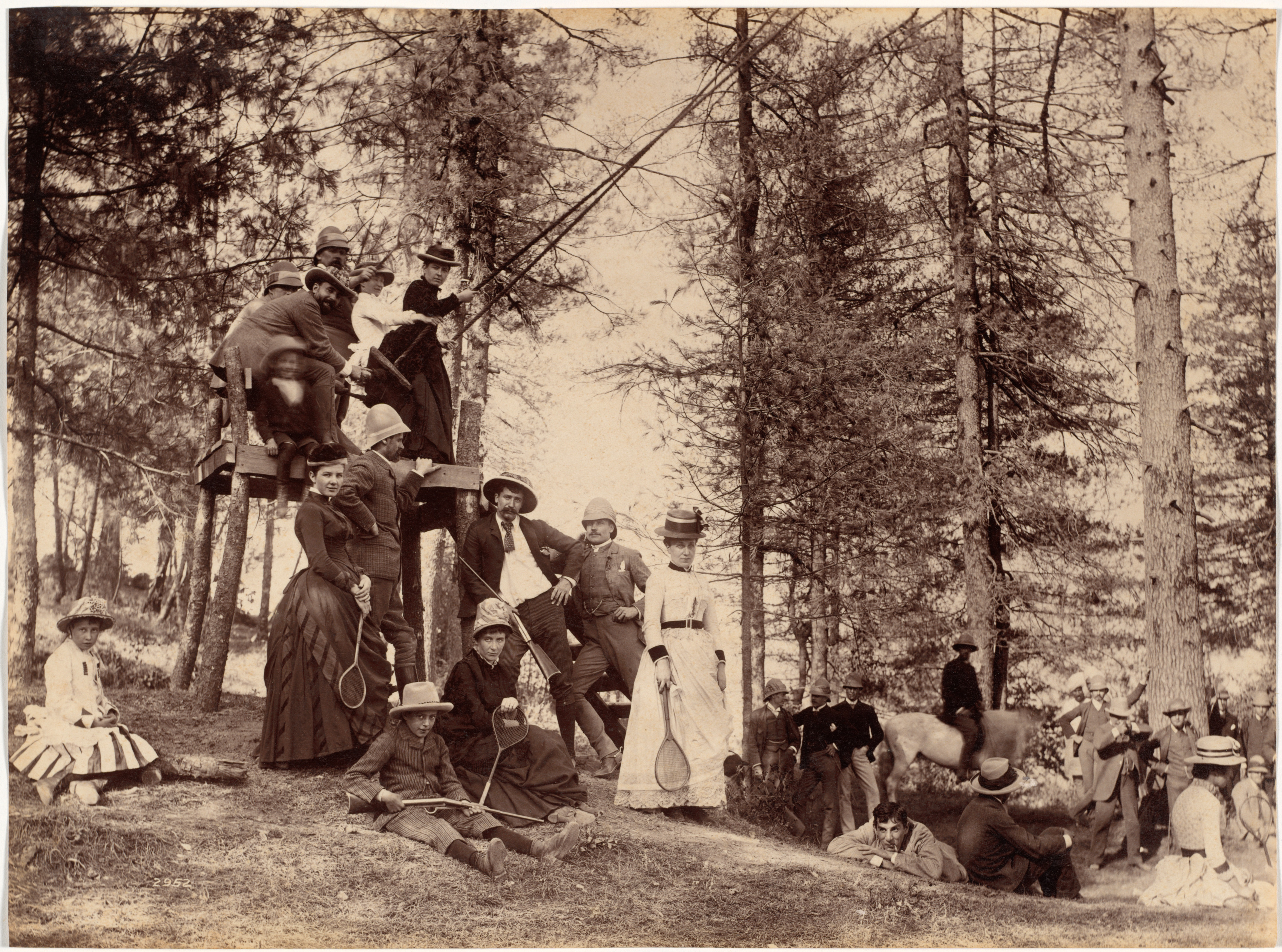 Raja Deen Dayal, Picnic party, Mashobra