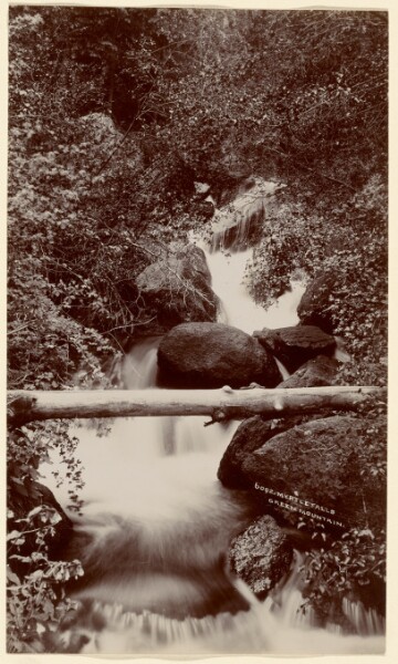 William Henry Jackson, [Myrtle Falls, Green Mountain, Colorado]