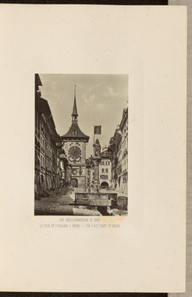 Unknown, The Clock Tower in Bern