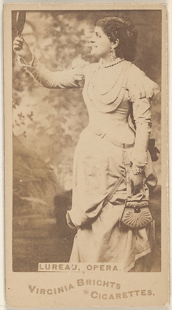 Allen & Ginter, Lureau, Opera, from the Actors and Actresses series (N45, Type 1) for Virginia Brights Cigarettes
