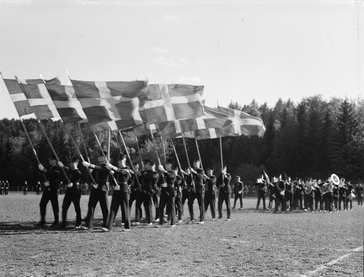 Paul Sandberg, Swedish Flaggan’s Day is celebrated at the Students' Sports Place